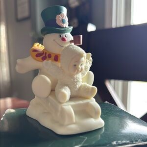 Snowbabies Miniature “Fun With Frosty the Snowman”